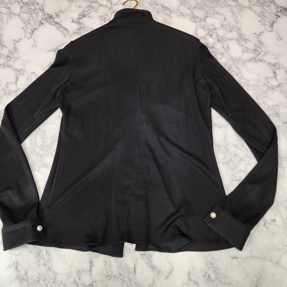 Chanel Pearl Button Up Silk Top - Picture 5 of 9